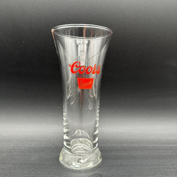 Vintage Coors Banquet Pilsners Glasses 7 inch set of 3 - Picture 5 of 9